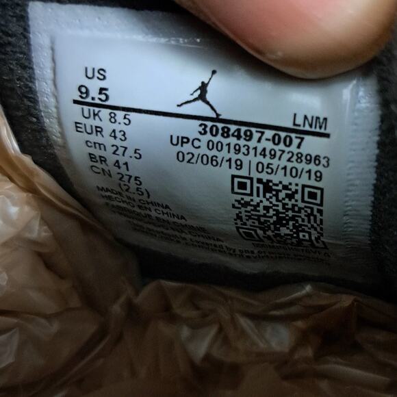 Nike Air Jordan 4 Retro Cool Grey 2019 Men's Size US 9.5  308497-007 - Picture 10 of 16